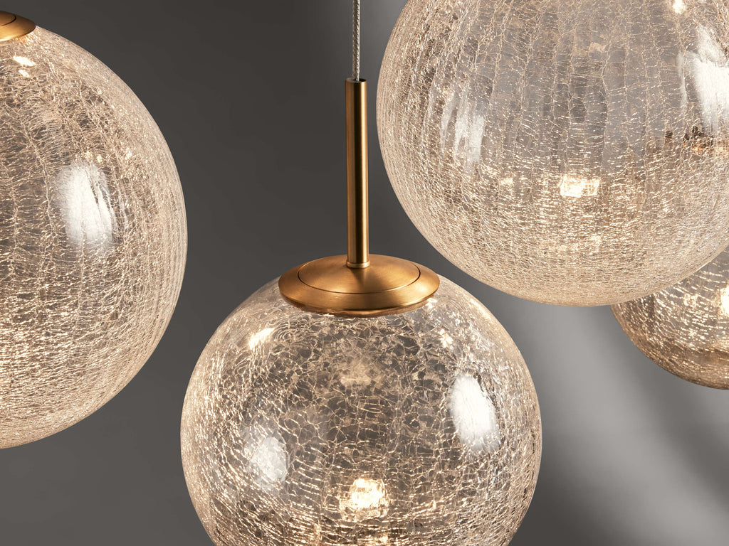 Casen Linear Chandelier by Bling Lighting Studio