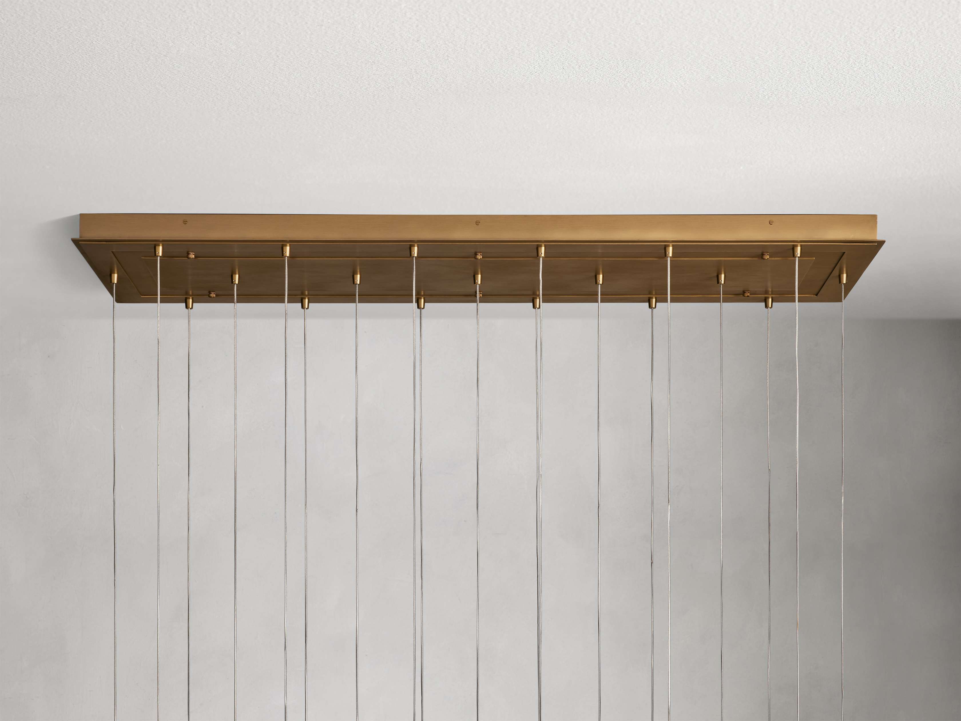 Casen Linear Chandelier by Bling Lighting Studio