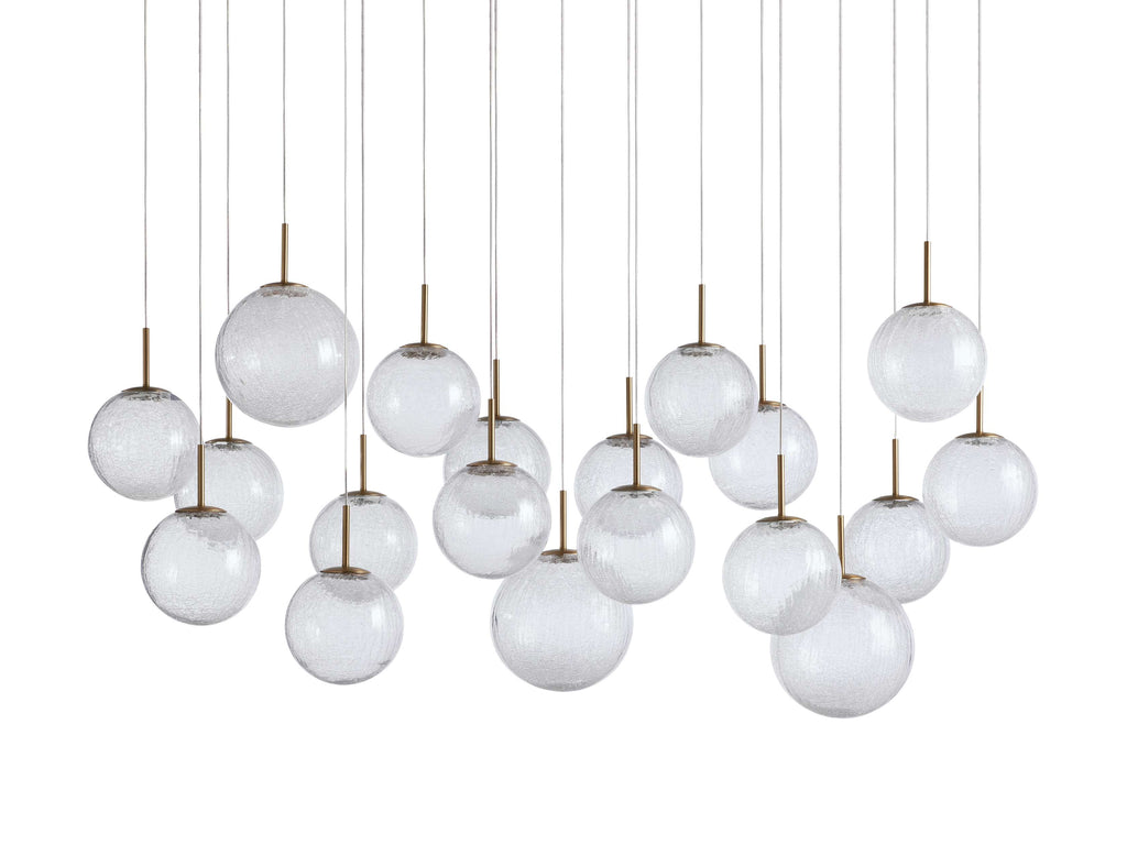 Casen Linear Chandelier by Bling Lighting Studio
