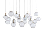 Casen Linear Chandelier by Bling Lighting Studio