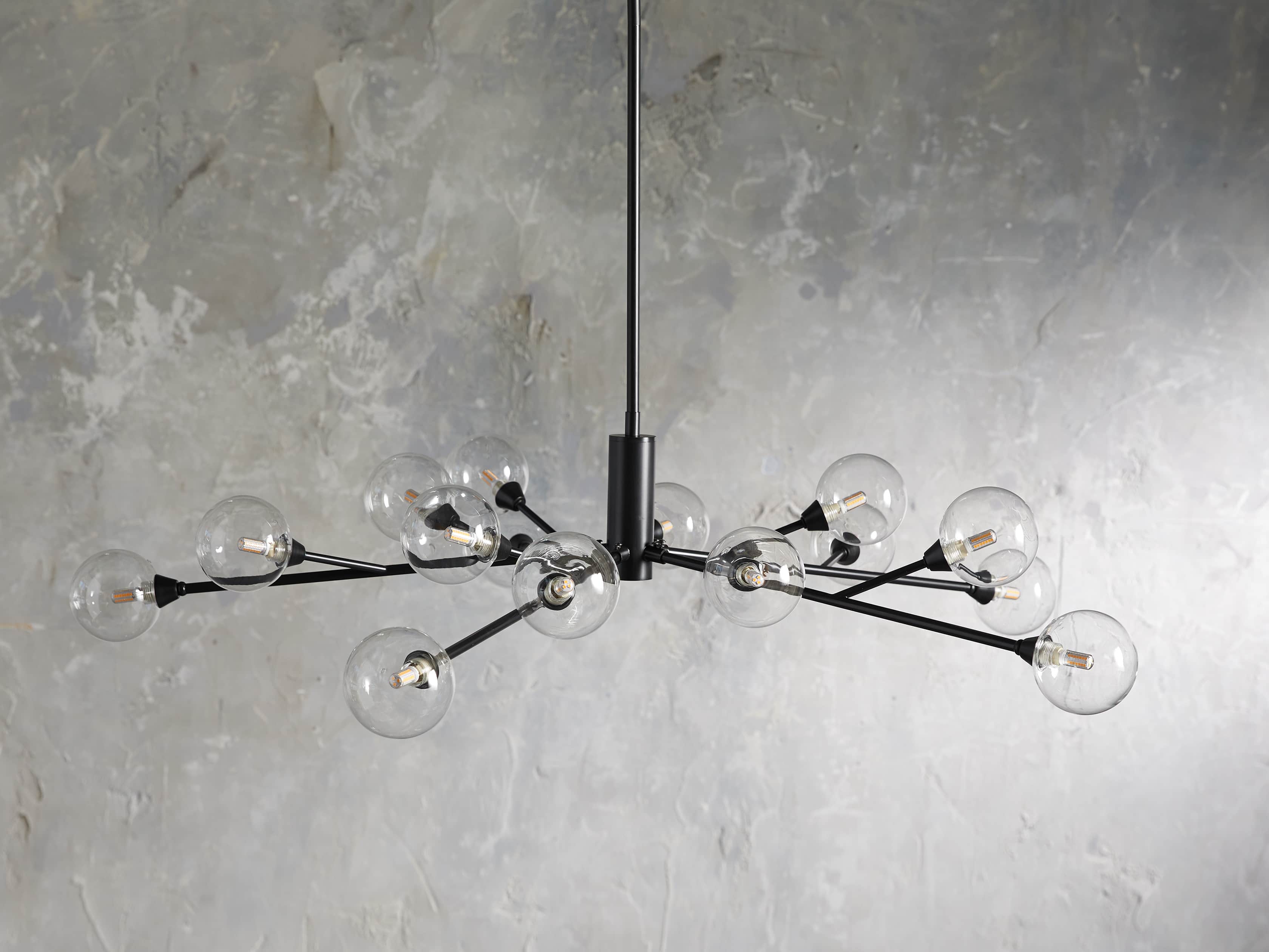 Apollo Round Chandelier by Bling Lighting Studio