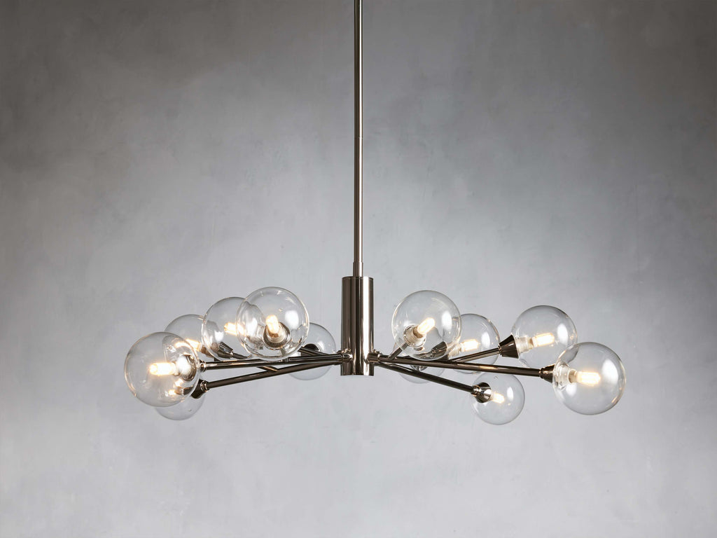 Apollo Round Chandelier by Bling Lighting Studio