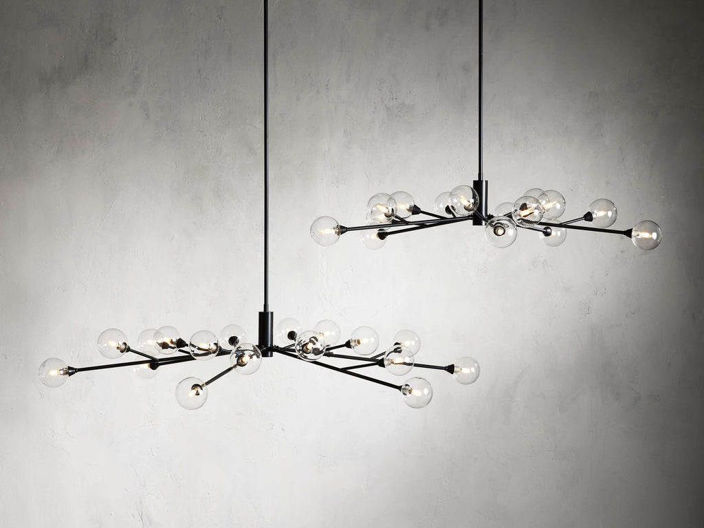 Apollo Round Chandelier by Bling Lighting Studio