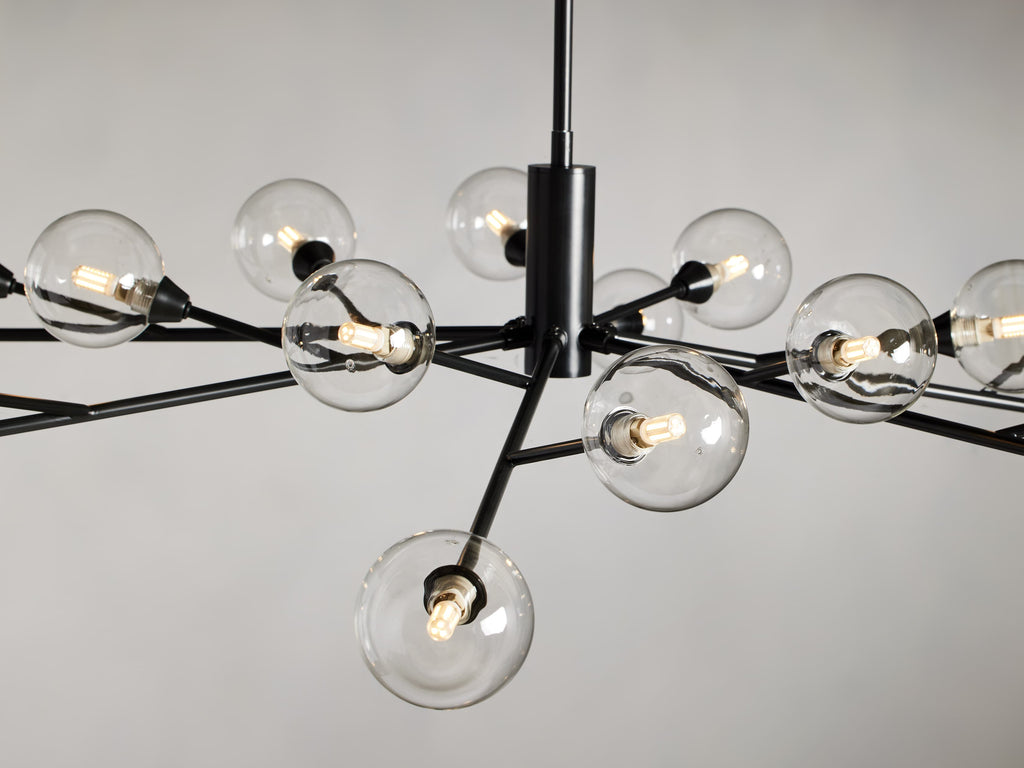 Apollo Round Chandelier by Bling Lighting Studio