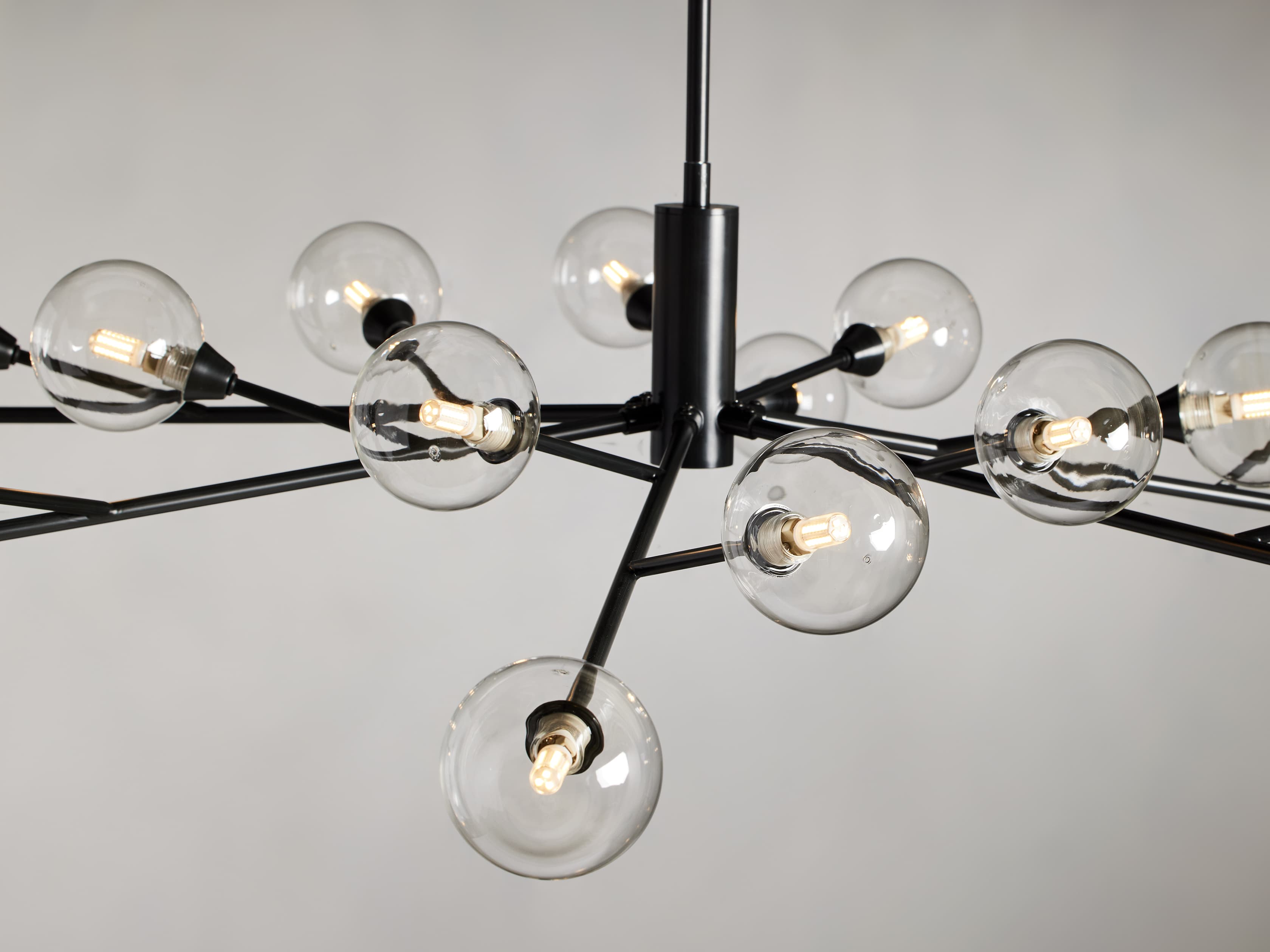 Apollo Round Chandelier by Bling Lighting Studio