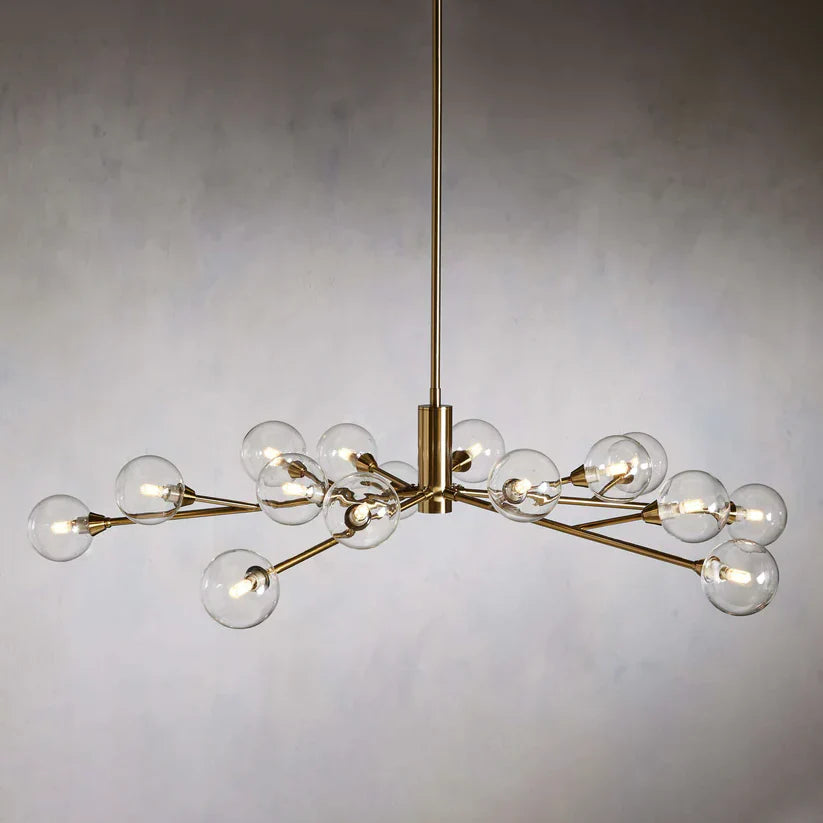 Apollo Round Chandelier by Bling Lighting Studio
