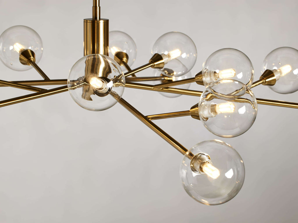 Apollo Round Chandelier by Bling Lighting Studio