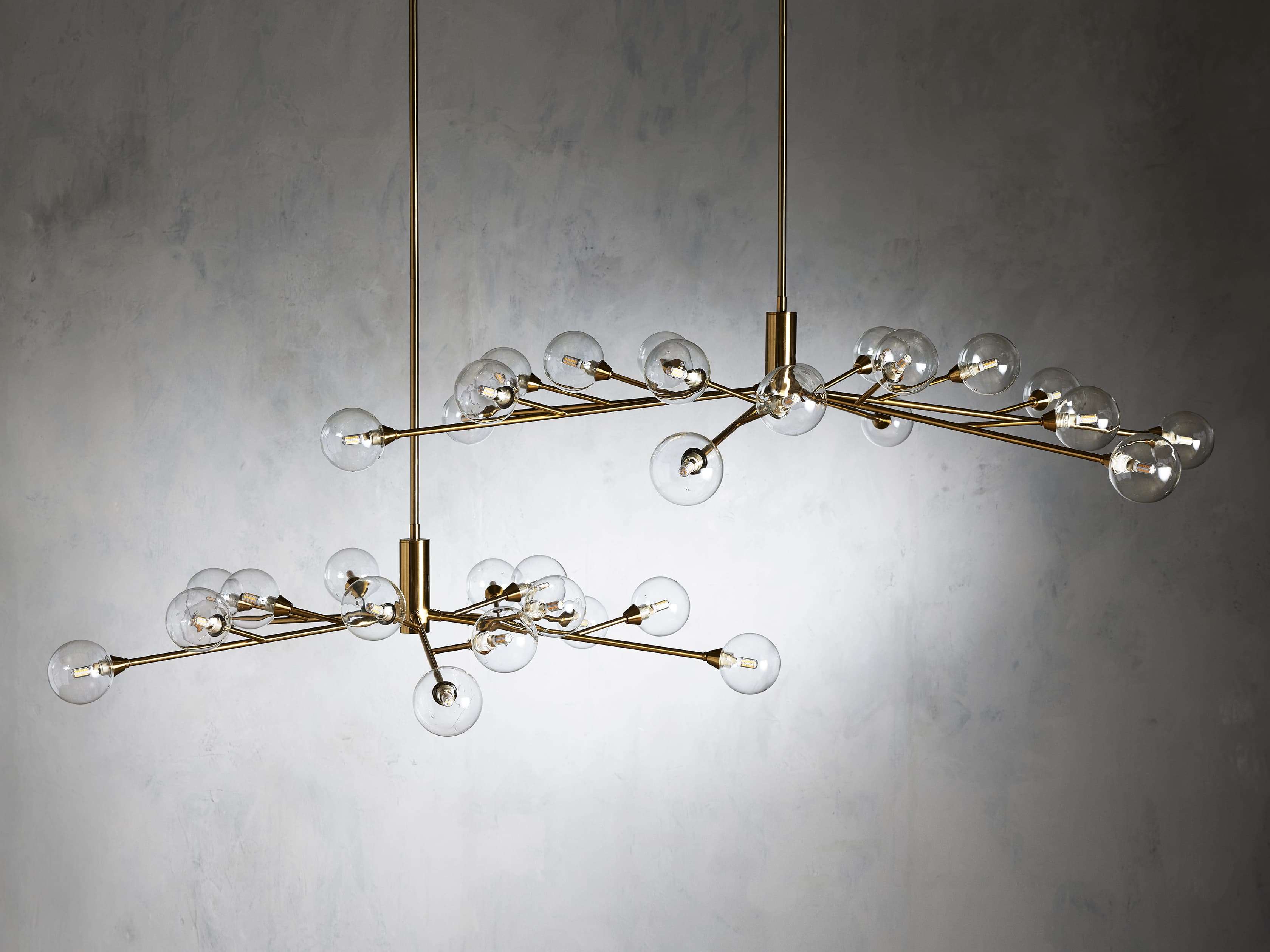 Apollo Round Chandelier by Bling Lighting Studio