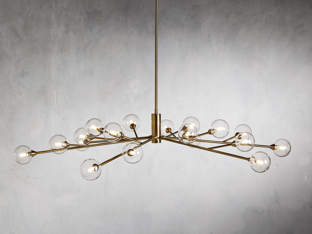 Apollo Round Chandelier by Bling Lighting Studio