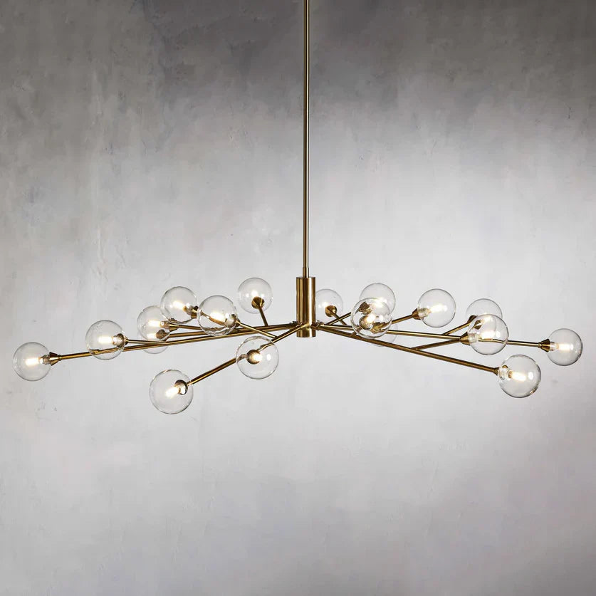 Apollo Round Chandelier by Bling Lighting Studio