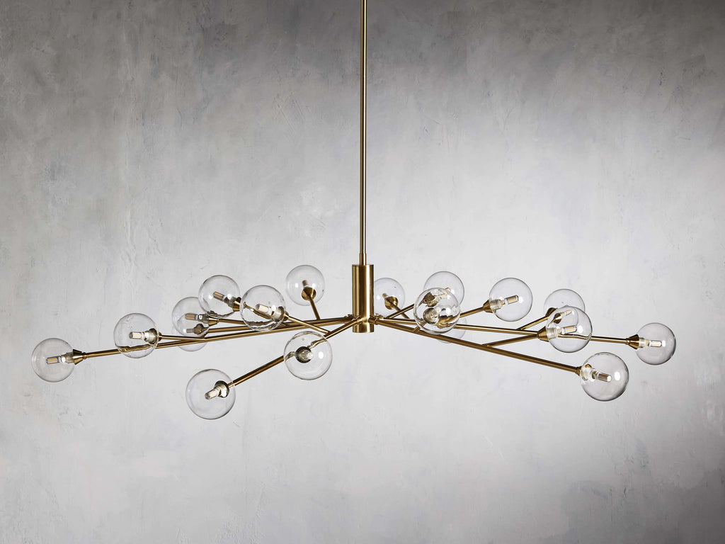 Apollo Round Chandelier by Bling Lighting Studio