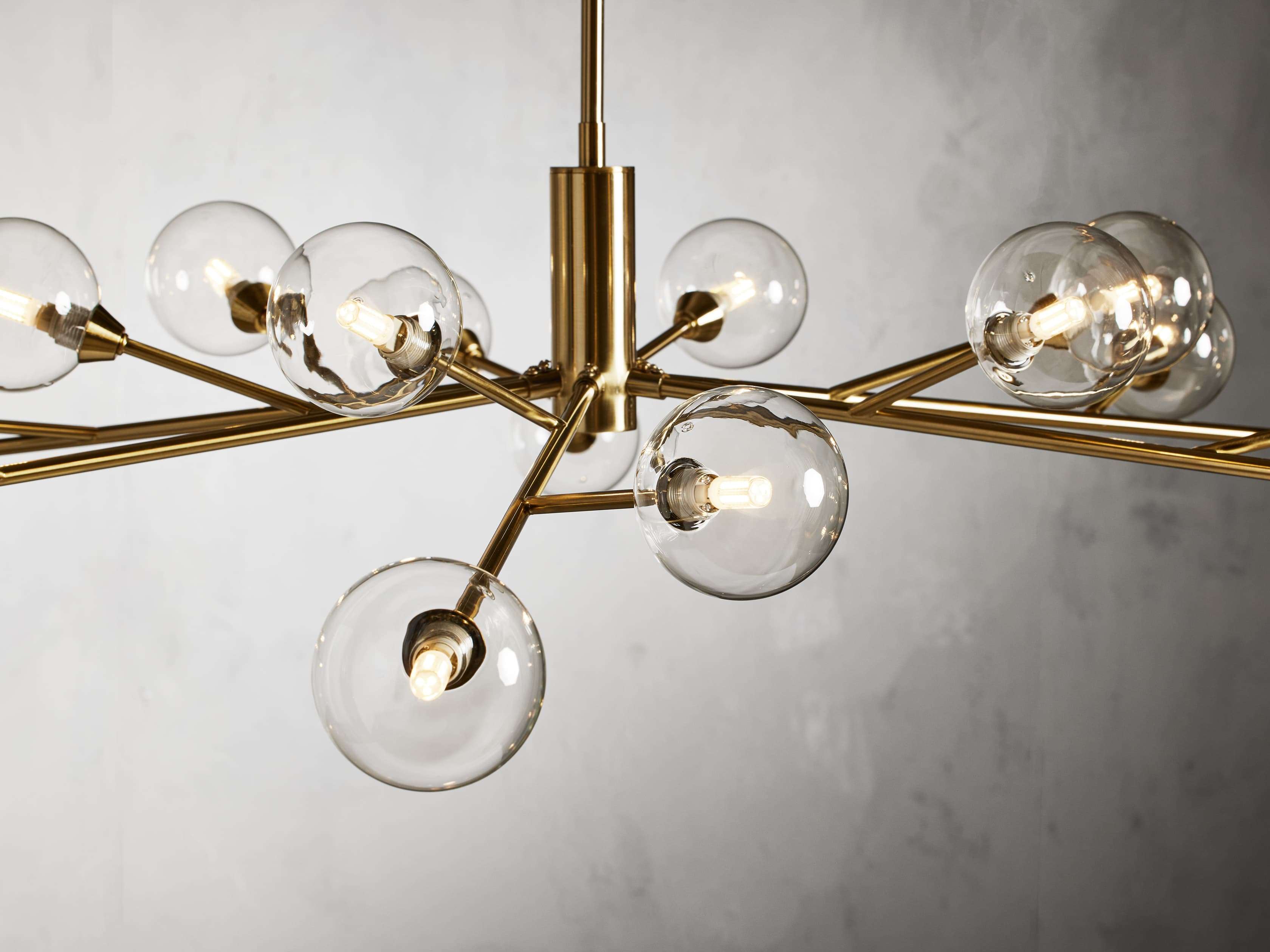 Apollo Round Chandelier by Bling Lighting Studio