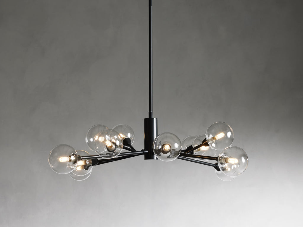 Apollo Round Chandelier by Bling Lighting Studio