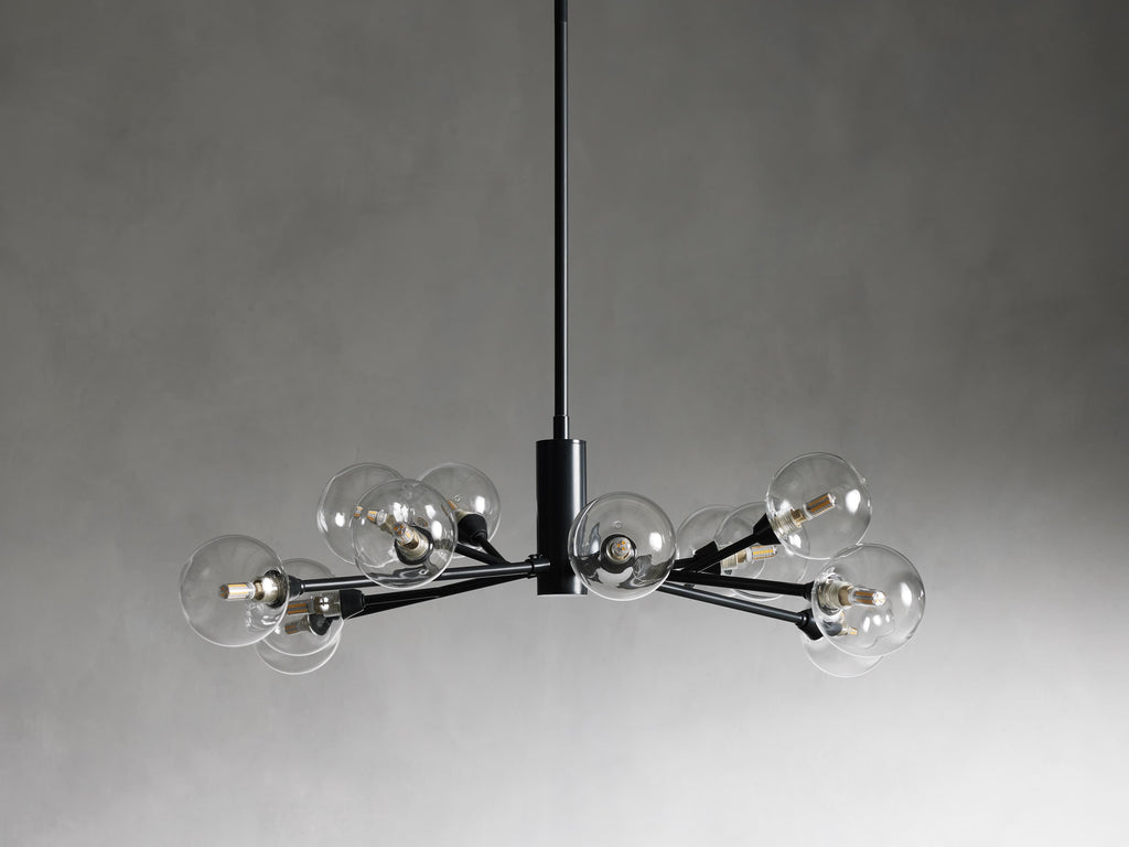 Apollo Round Chandelier by Bling Lighting Studio