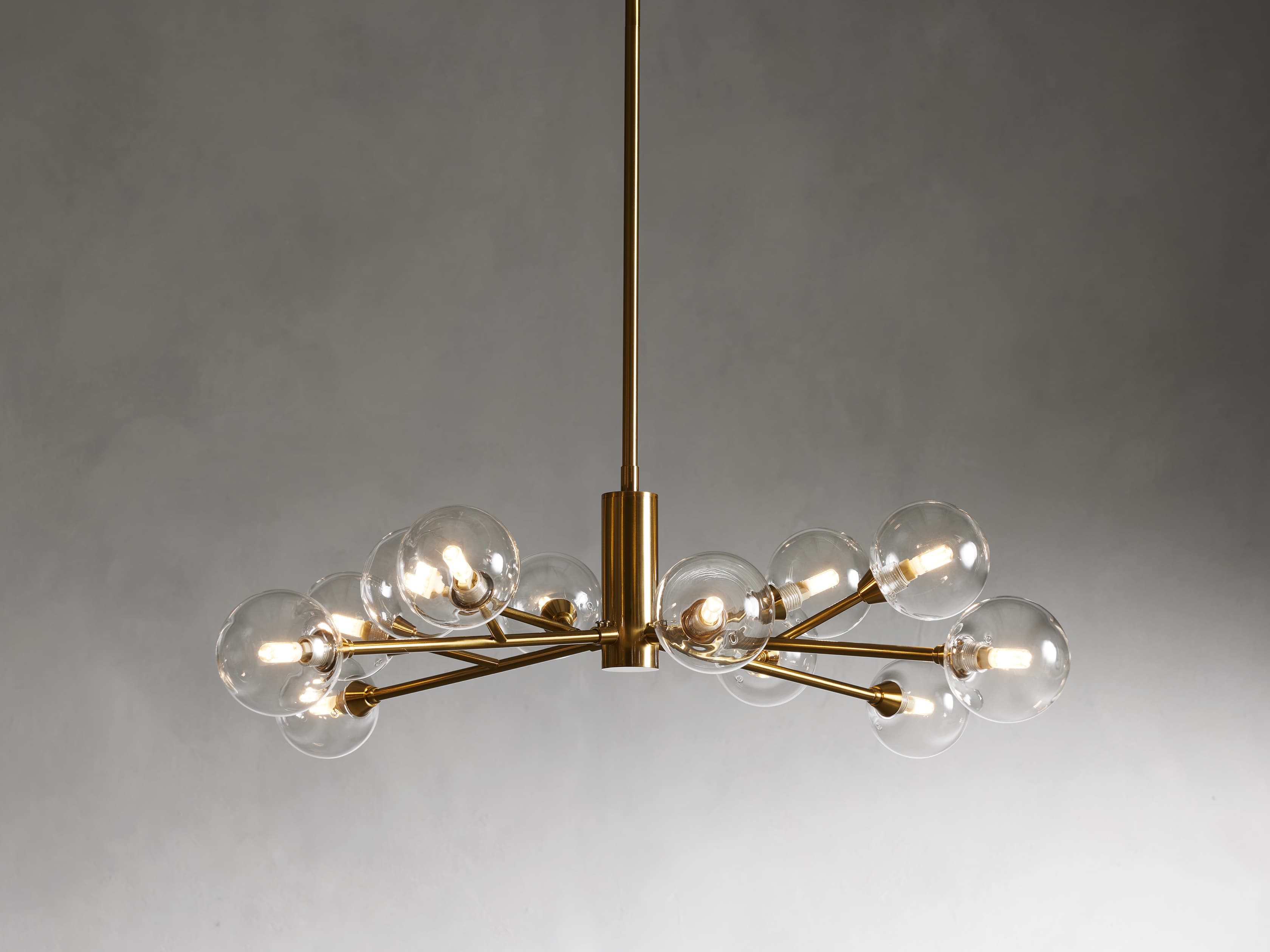 Apollo Round Chandelier by Bling Lighting Studio