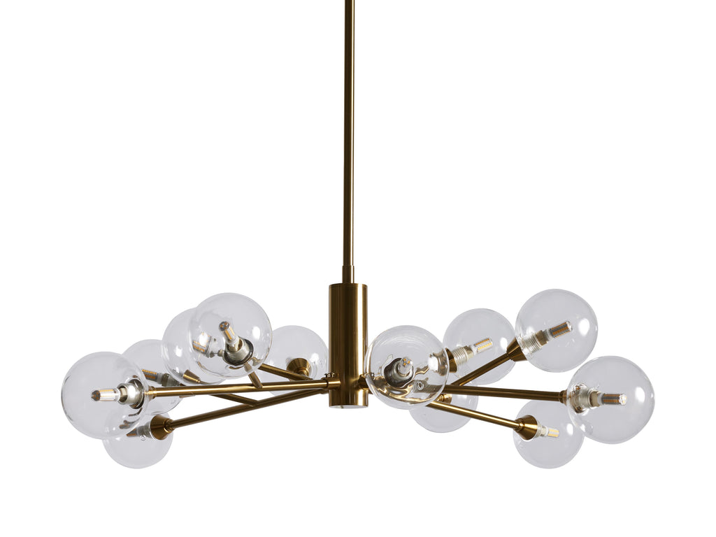 Apollo Round Chandelier by Bling Lighting Studio