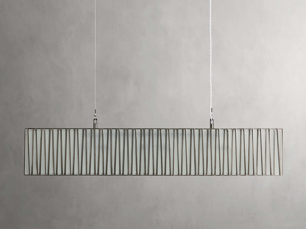 Jeunet Rectangular Chandelier by Bling Lighting Studio