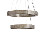 Jeunet 2-Tier Round Chandelier by Bling Lighting Studio