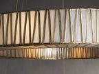 Jeunet 2-Tier Round Chandelier by Bling Lighting Studio