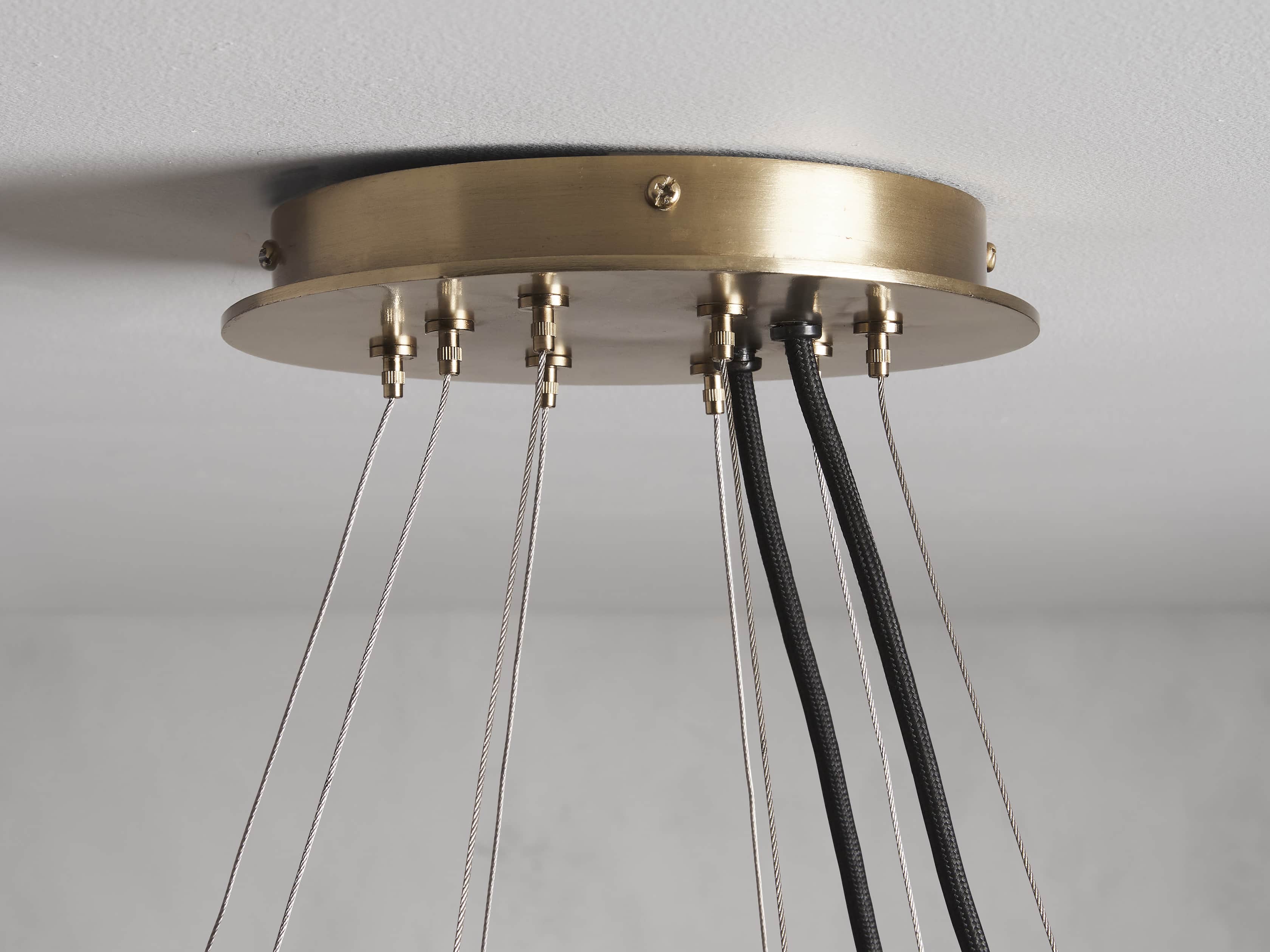 Jeunet 2-Tier Round Chandelier by Bling Lighting Studio