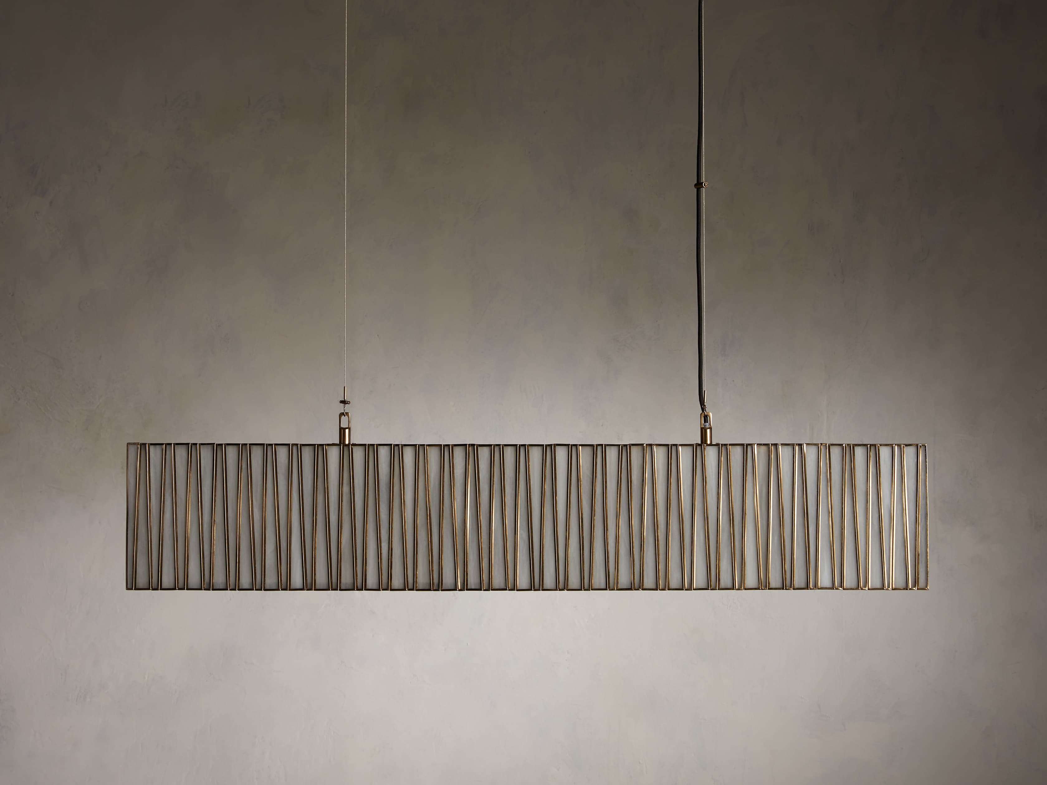 Jeunet Rectangular Chandelier by Bling Lighting Studio
