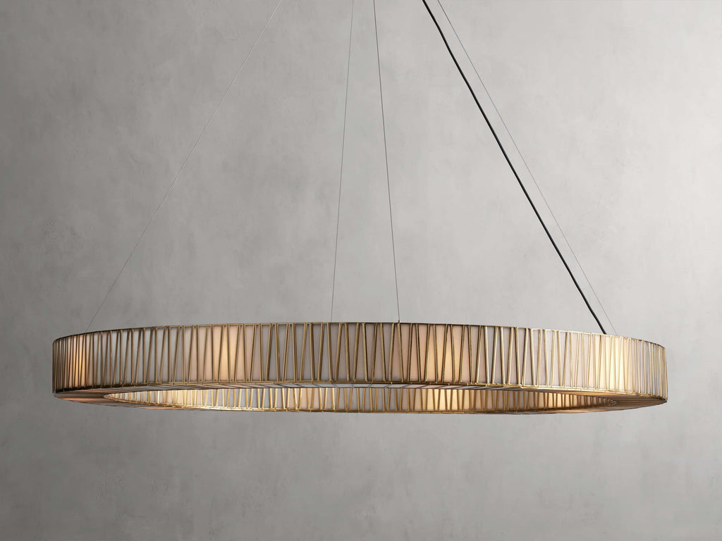 Jeunet Round Chandelier 24" 36" 42" 60'' by Bling Lighting Studio