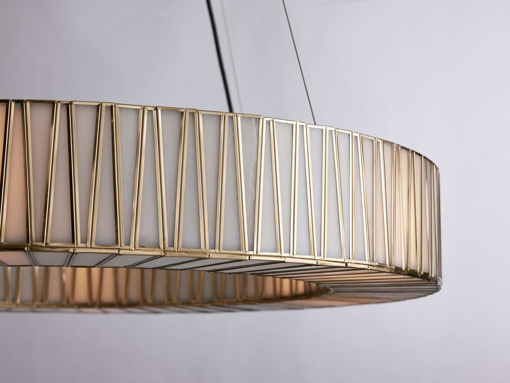 Jeunet Round Chandelier 24" 36" 42" 60'' by Bling Lighting Studio