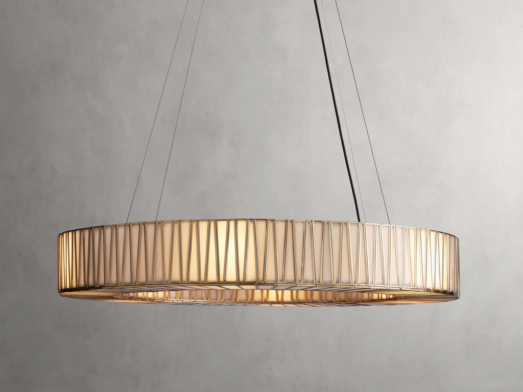 Jeunet Round Chandelier 24" 36" 42" 60'' by Bling Lighting Studio