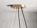 Jeunet 2-Tier Round Chandelier by Bling Lighting Studio