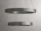 Jeunet 2-Tier Round Chandelier by Bling Lighting Studio