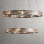 Jeunet 2-Tier Round Chandelier by Bling Lighting Studio