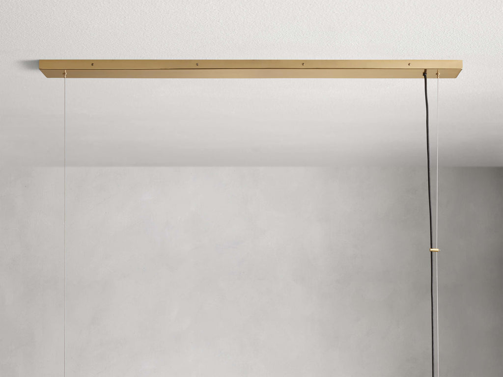 Jeunet Rectangular Chandelier by Bling Lighting Studio