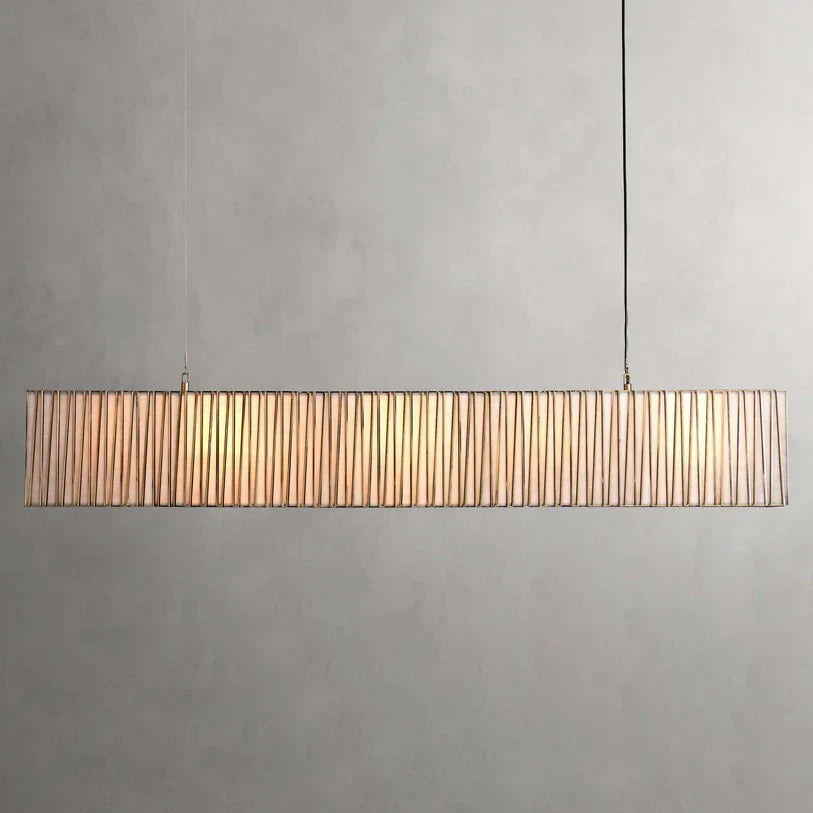 Jeunet Rectangular Chandelier by Bling Lighting Studio