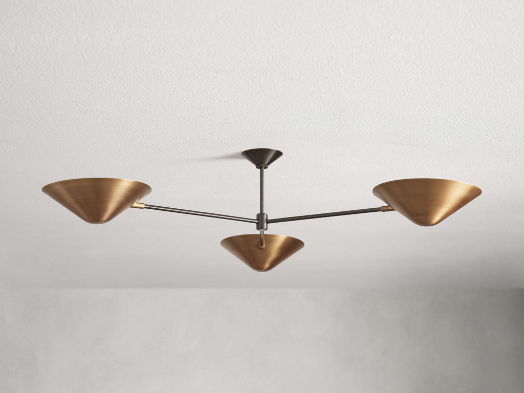 Simms Flushmount by Bling Lighting Studio