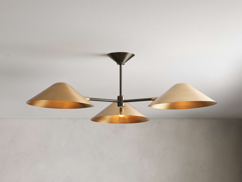 Simms Flushmount by Bling Lighting Studio
