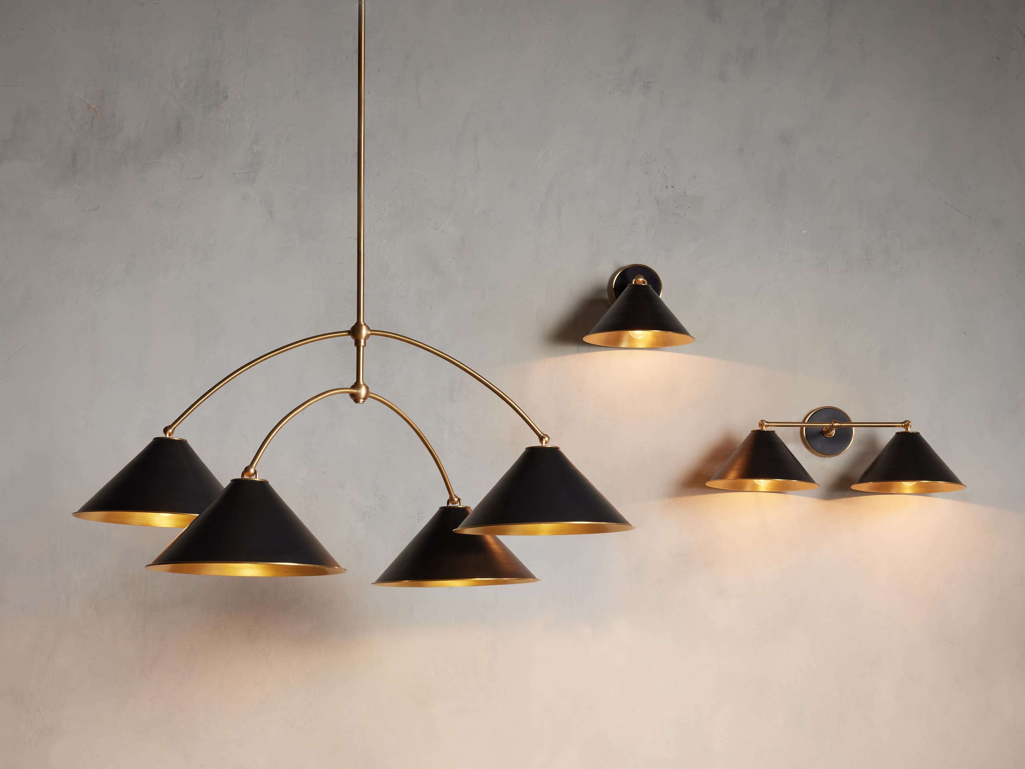Arno 2-Light Wall Sconce by Bling Lighting Studio