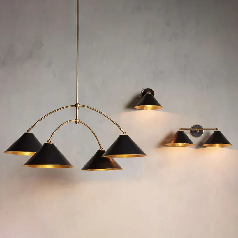 Arno 4-Light Chandelier by Bling Lighting Studio