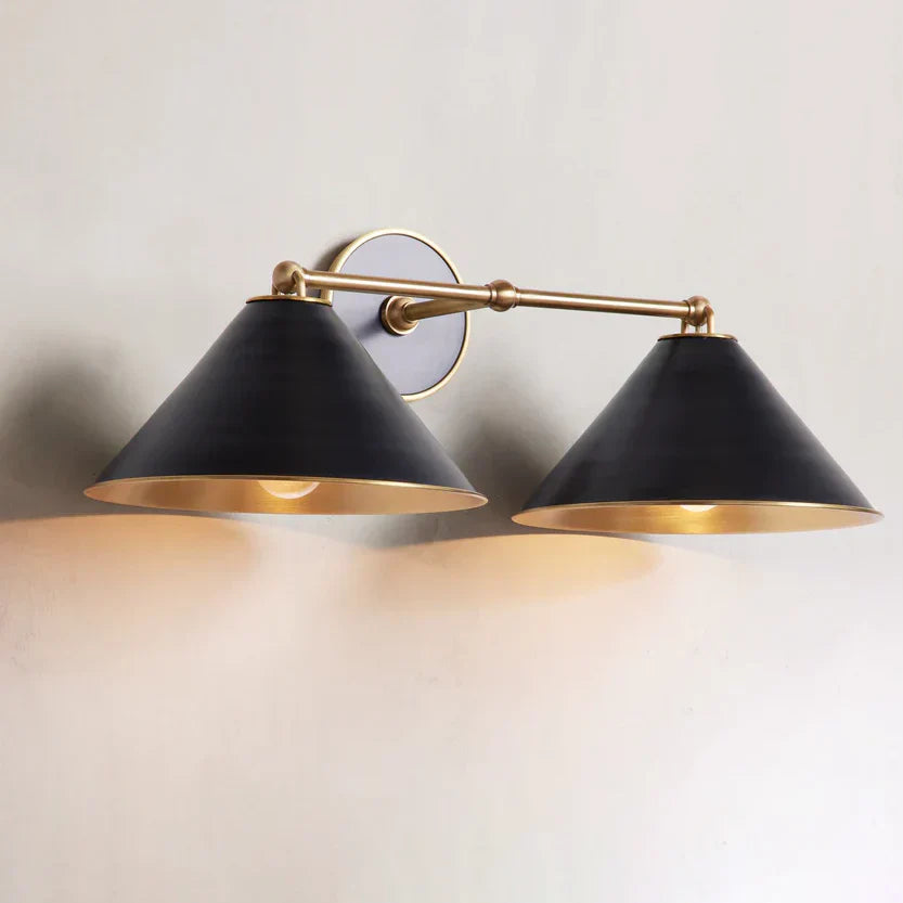 Arno 2-Light Wall Sconce by Bling Lighting Studio