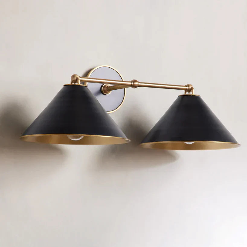 Arno 2-Light Wall Sconce by Bling Lighting Studio