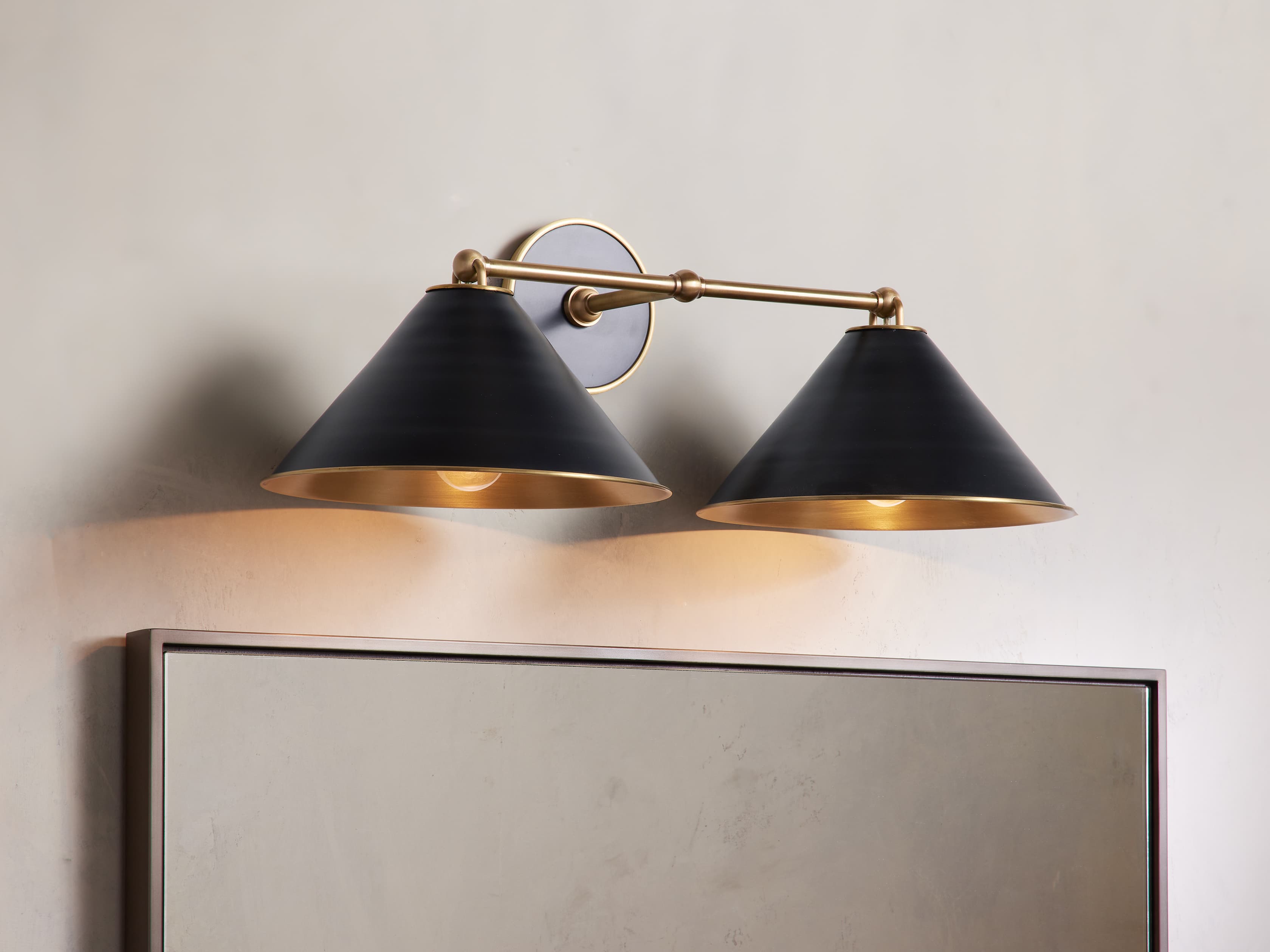 Arno 2-Light Wall Sconce by Bling Lighting Studio