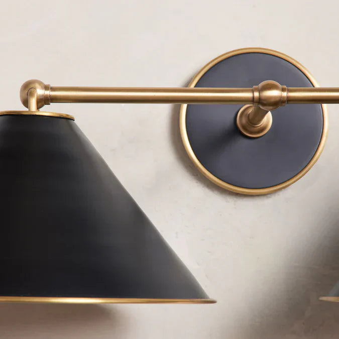 Arno 2-Light Wall Sconce by Bling Lighting Studio