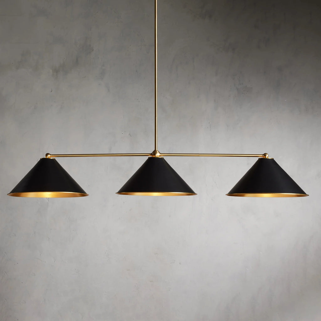 Arno 3-Light Chandelier by Bling Lighting Studio