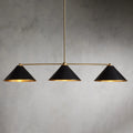 Arno 3-Light Chandelier by Bling Lighting Studio