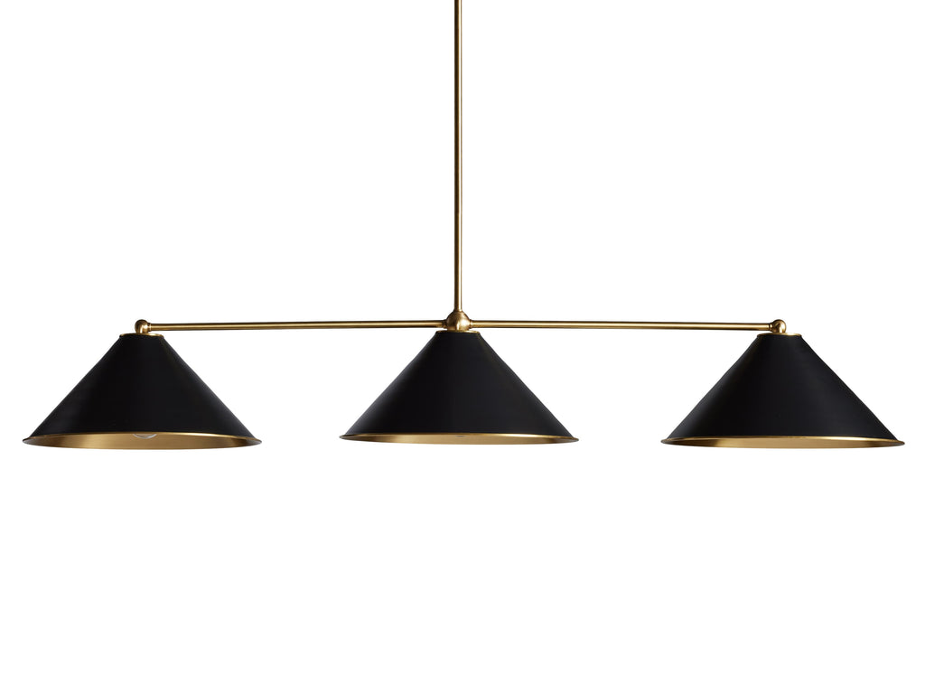 Arno 3-Light Chandelier by Bling Lighting Studio