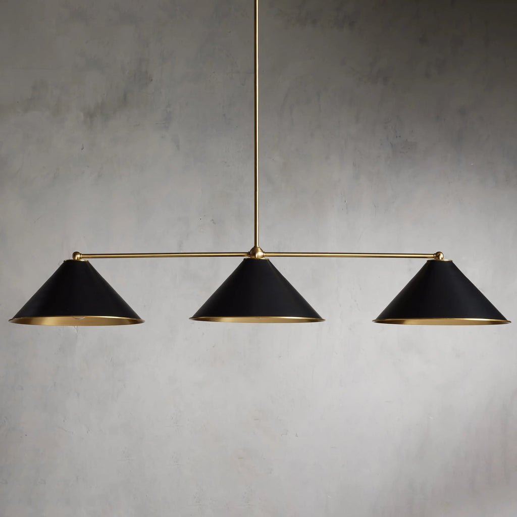 Arno 3-Light Chandelier by Bling Lighting Studio