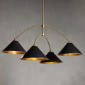 Arno 4-Light Chandelier by Bling Lighting Studio