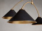 Arno 4-Light Chandelier by Bling Lighting Studio