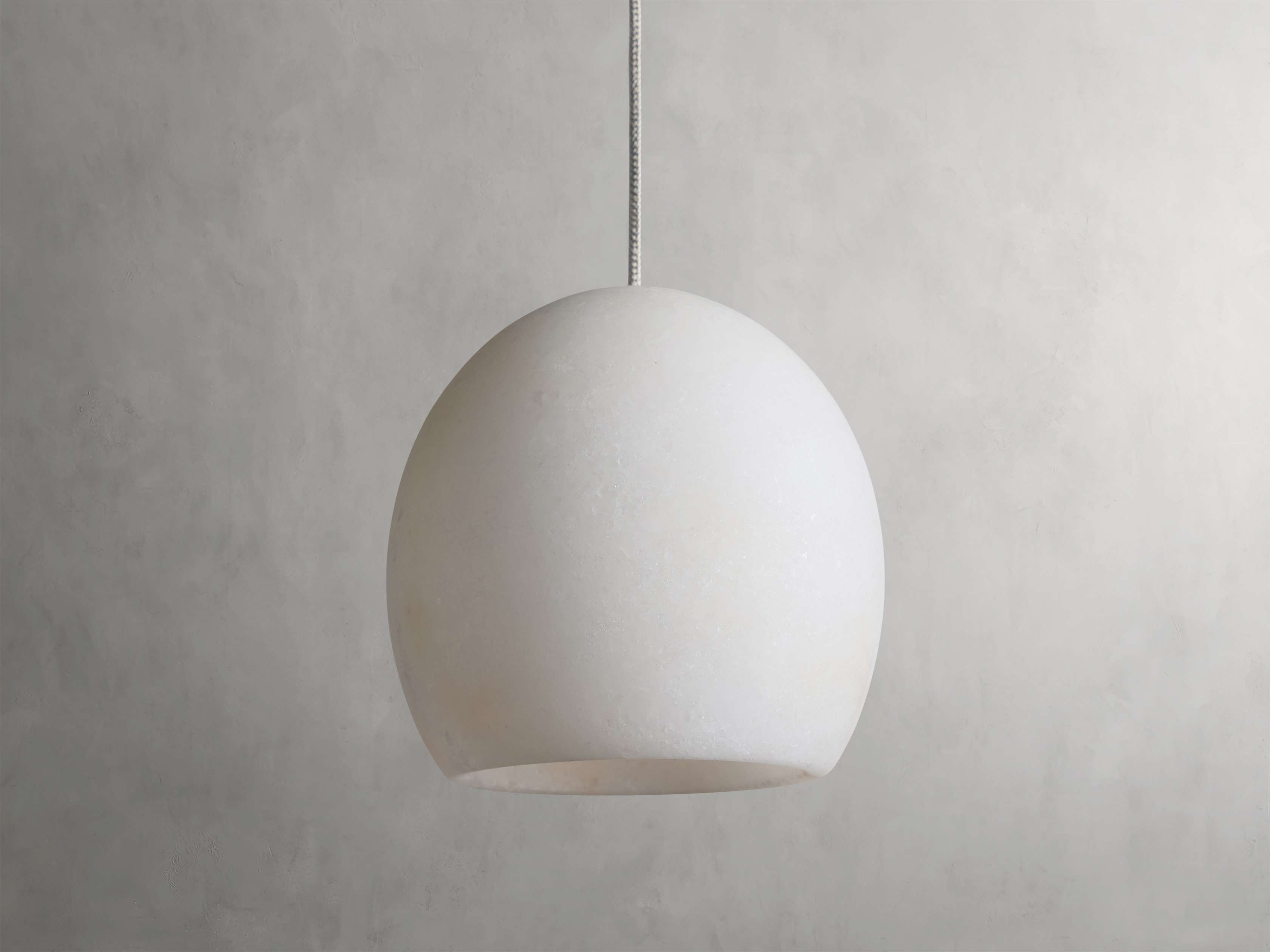 Arica Alabaster Pendant by Bling Lighting Studio