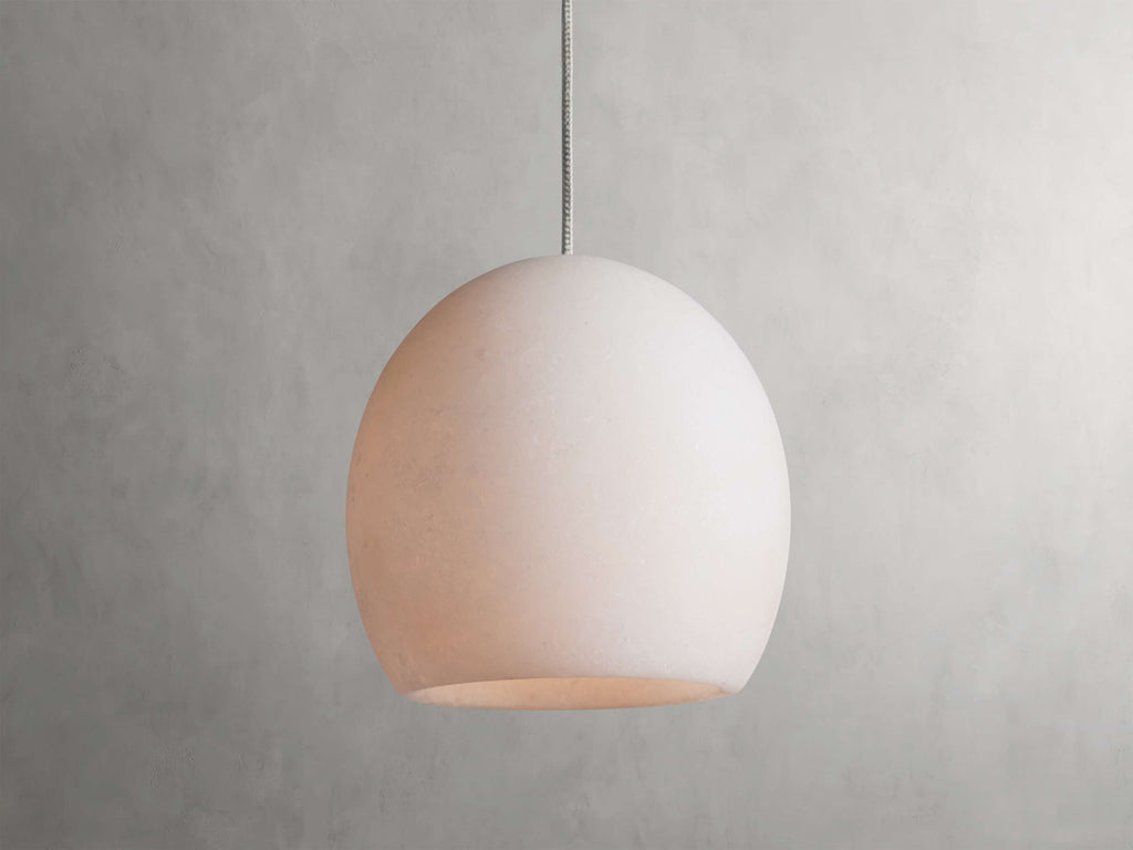 Arica Alabaster Pendant by Bling Lighting Studio
