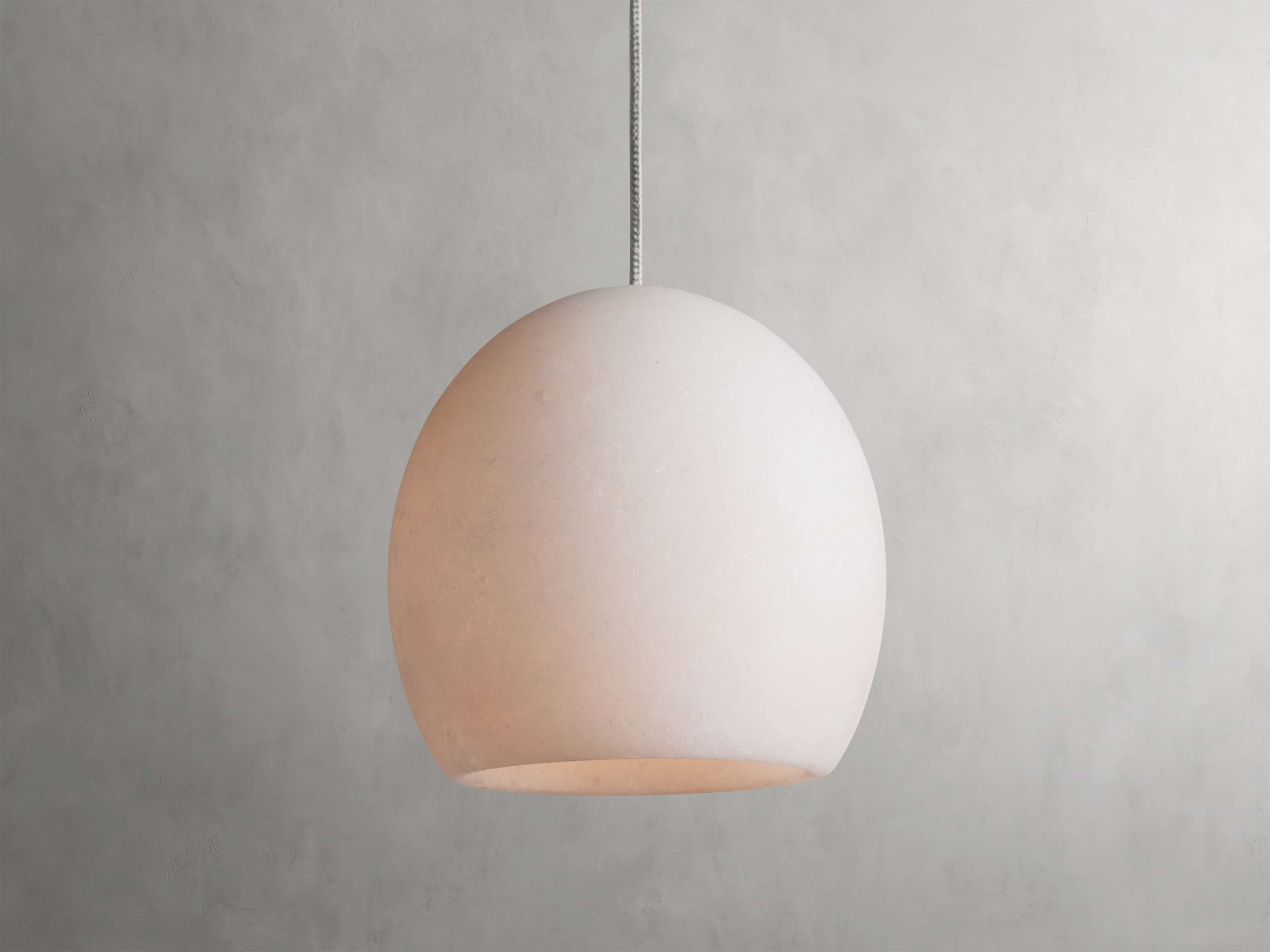 Arica Alabaster Pendant by Bling Lighting Studio